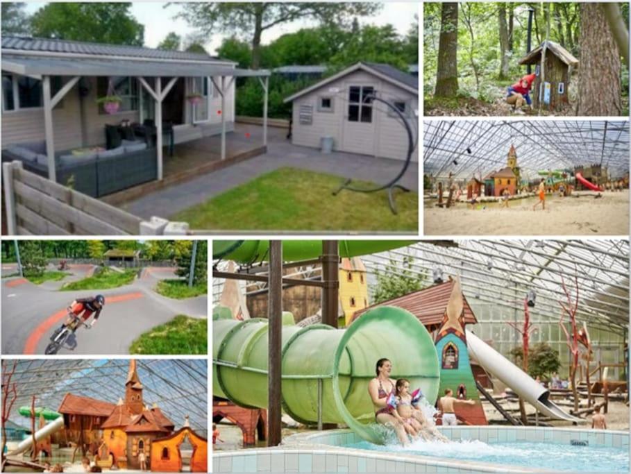 Chalet Te Huur Op *****Camping Terspegelt 4 Personen 일서 외부 사진
