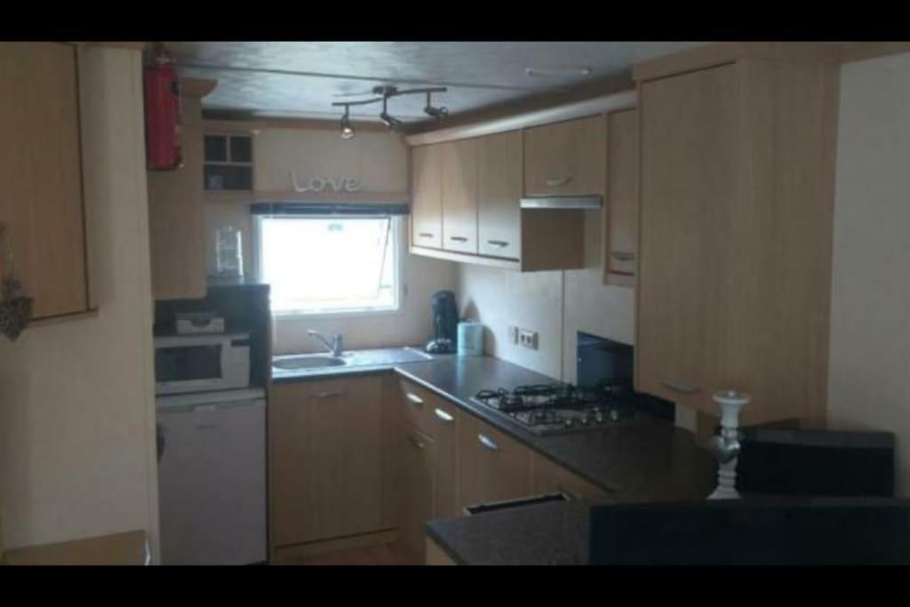Chalet Te Huur Op *****Camping Terspegelt 4 Personen 일서 외부 사진